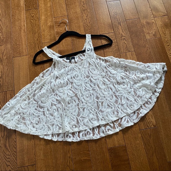Floral lace tank - Picture 4 of 7